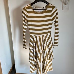 LuLaRoe Long Sleeve Tiered Skirt Dress